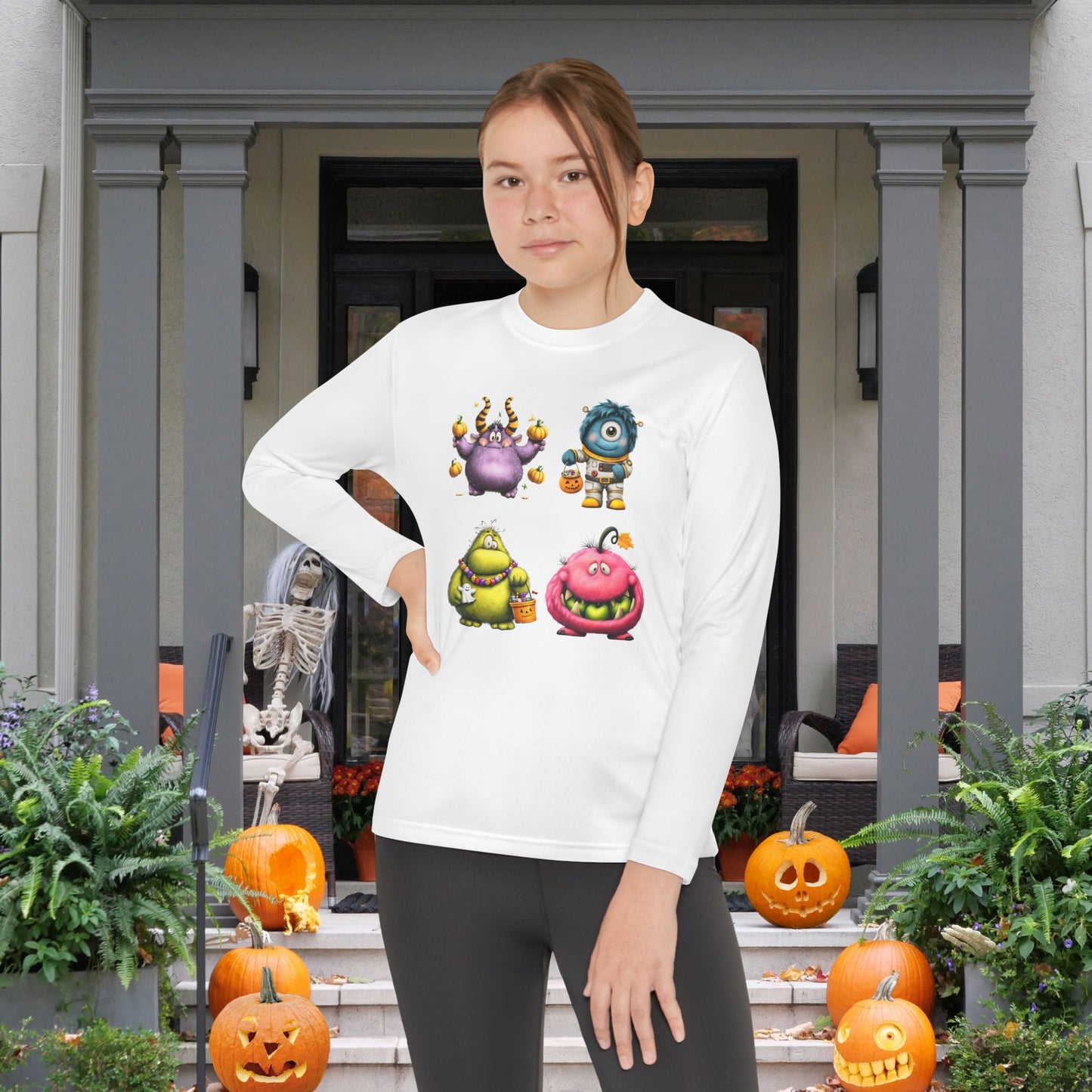 Monster Mayhem Youth Long Sleeve Tee