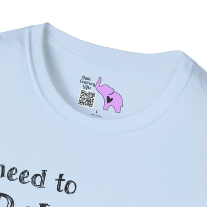 I Need to Relaxolotl Adult T-shirt
