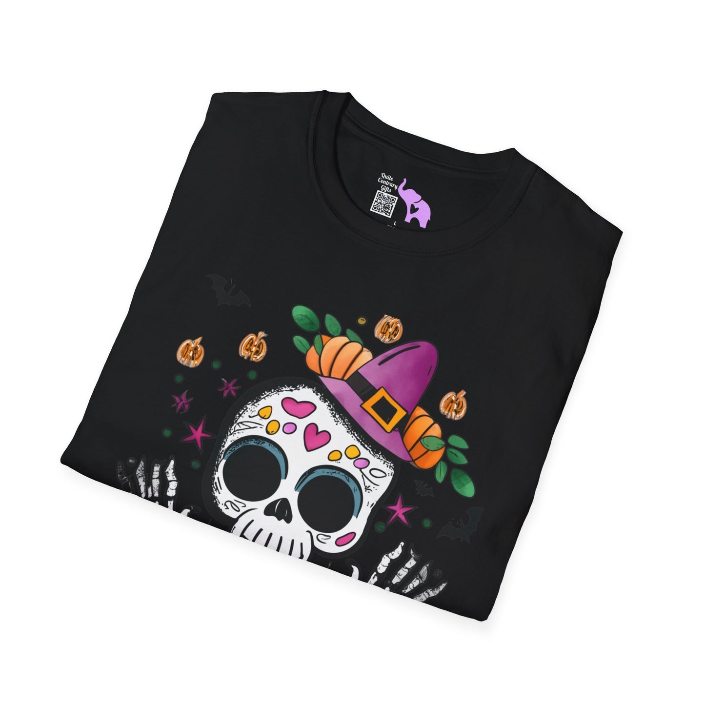 Dios de Muertos Skull Adult T-shirt