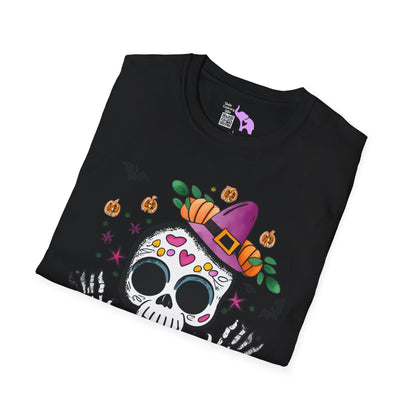 Dios de Muertos Skull Adult T-shirt