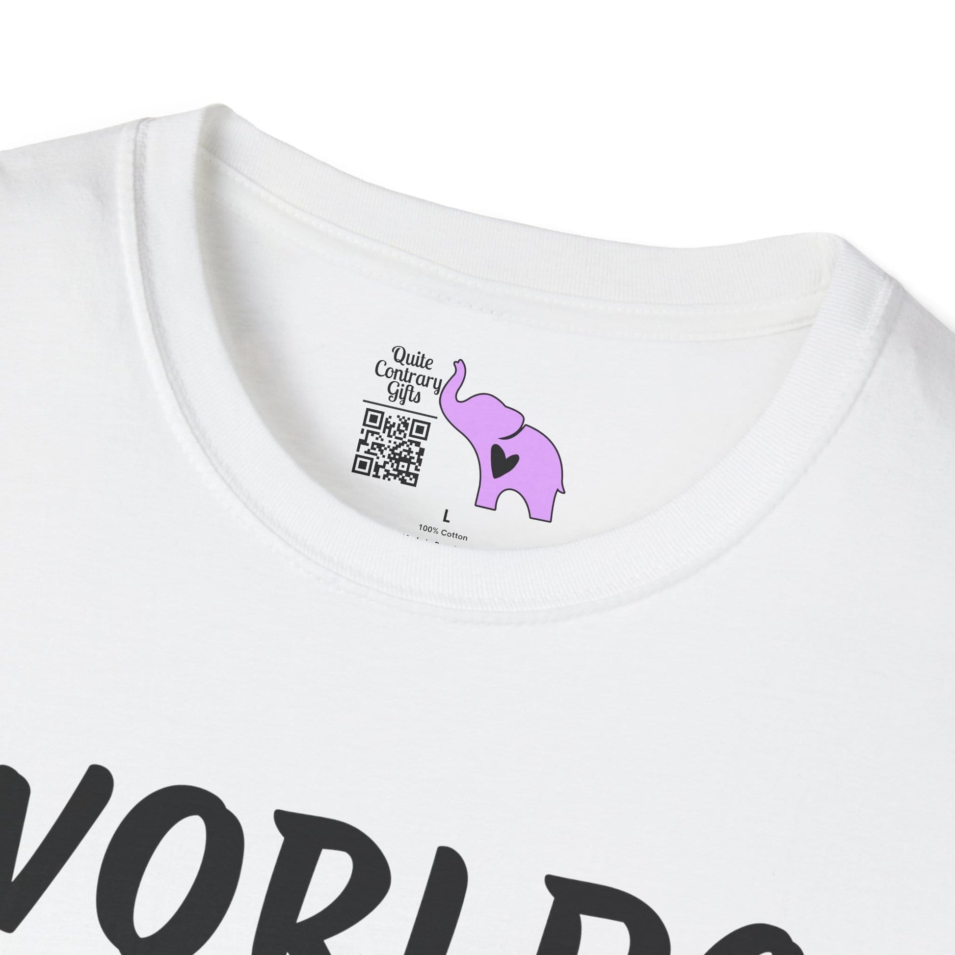 Worlds Okayest Dog Mom Adult T-shirt