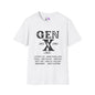 GenX 1967 Adult T-shirt