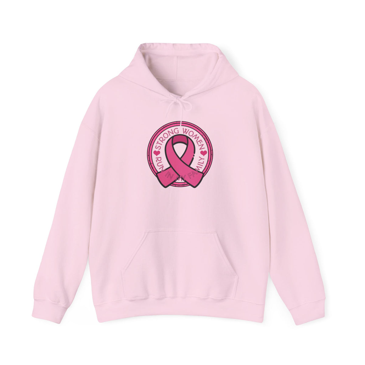 Strong Women Run In My Family Heavy Blend™ Hooded Sweatshirt