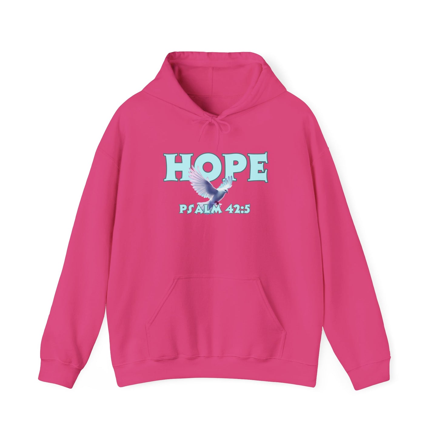 HOPE Psalm 42:5 Heavy Blend™ Hooded Sweatshirt