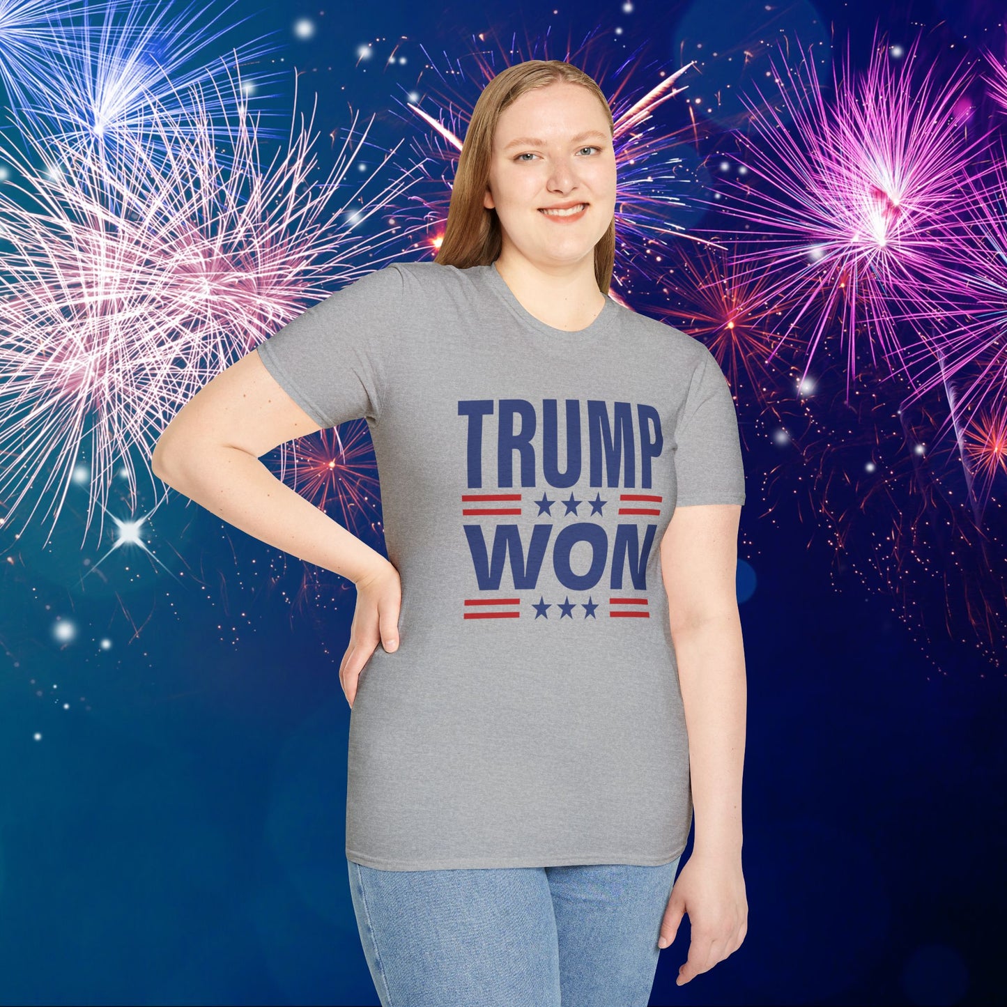 Trump Won 4 Adult T-shirt