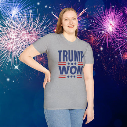 Trump Won 4 Adult T-shirt