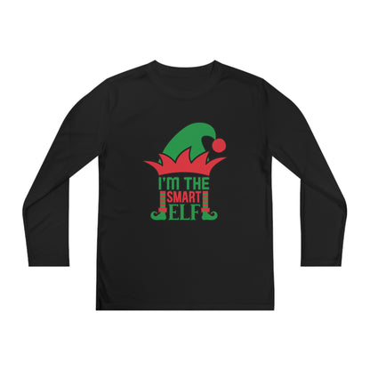 I'm The Smart Elf Youth Long Sleeve Tee