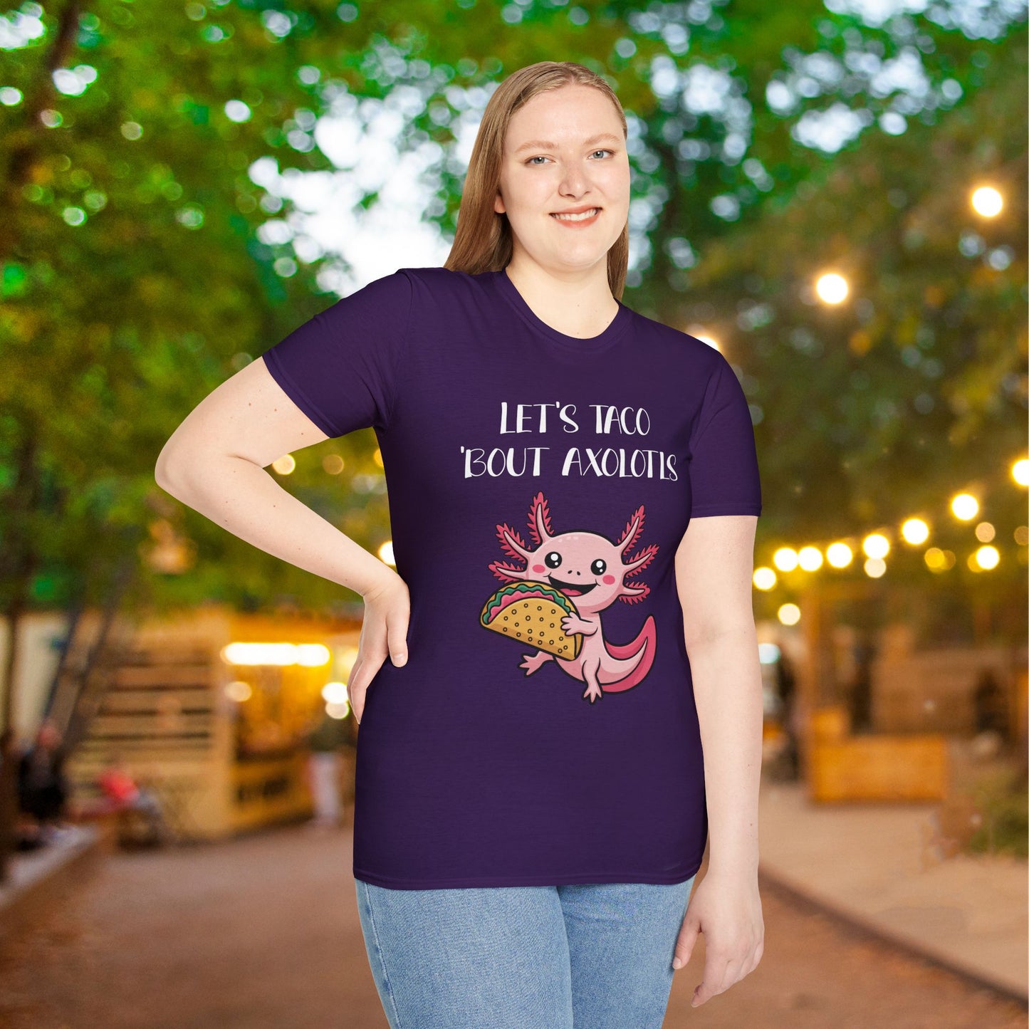 Let's Taco 'Bout Axolotls Adult T-shirt
