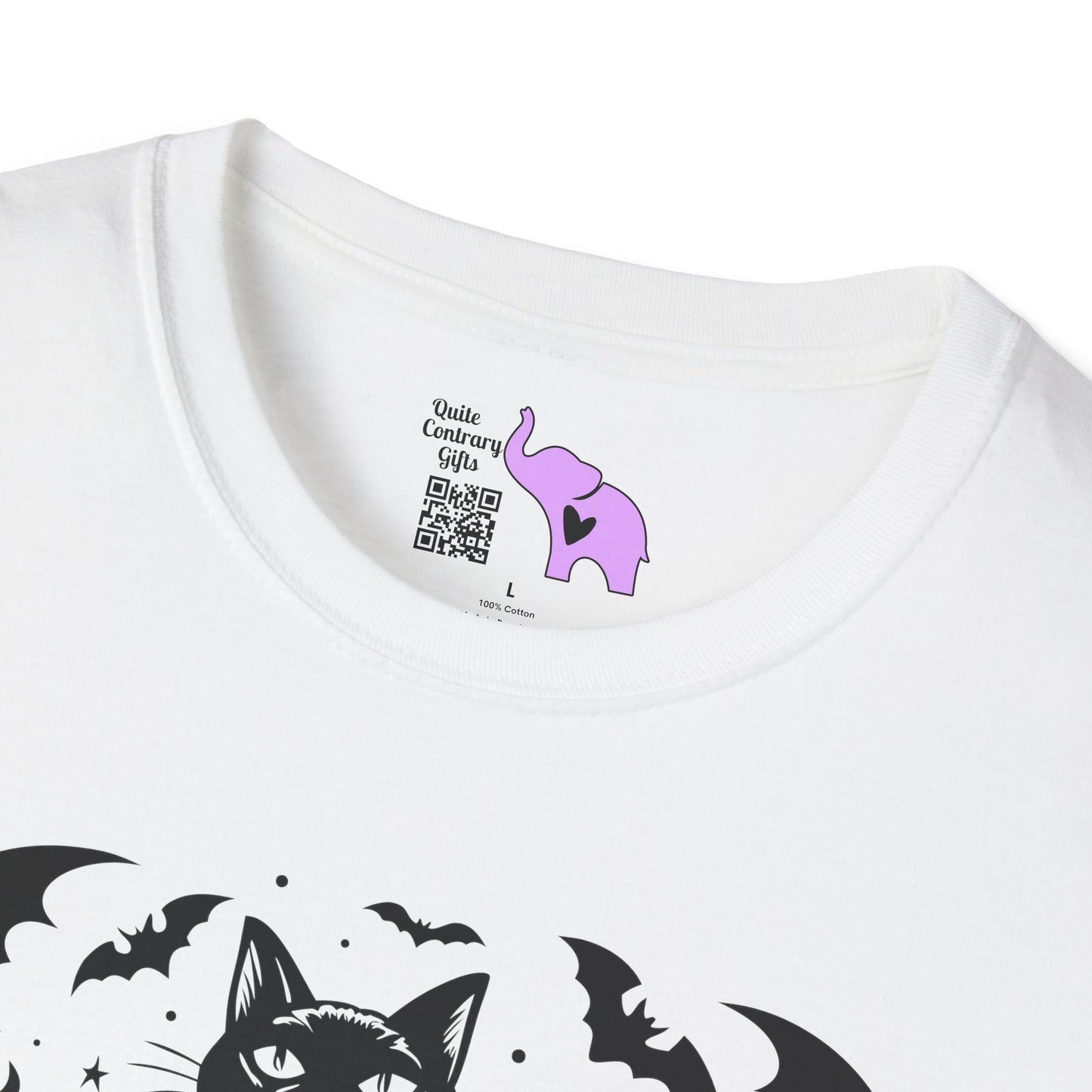 Whiskers at Witching Hour Adult T-shirt