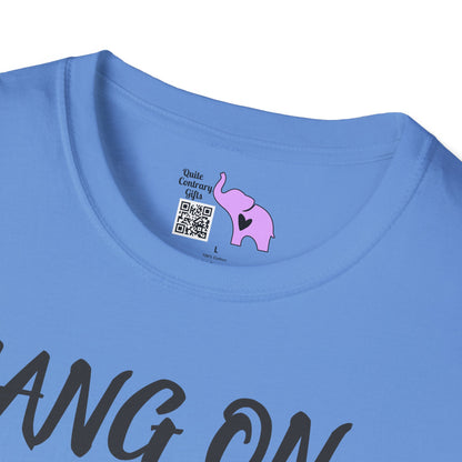 Hang On (Sloth) Adult T-shirt