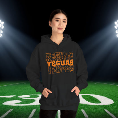 Yeguas (Stacked) Adult Heavy Blend™ Hooded Sweatshirt