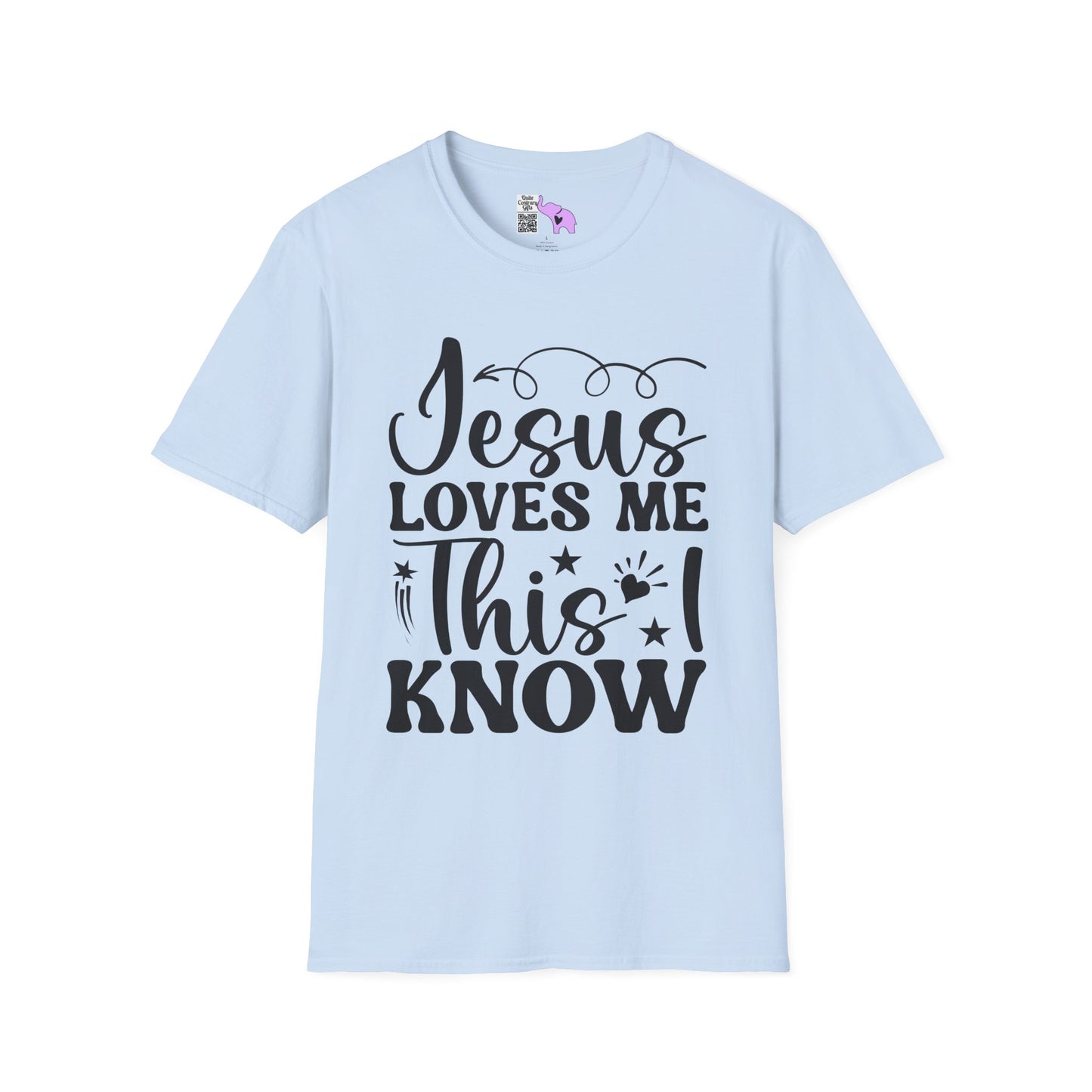 Jesus Loves Me This I Know Adult T-shirt