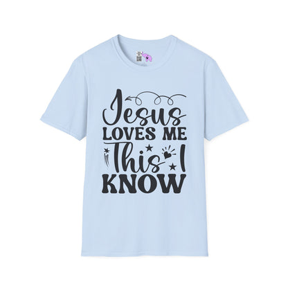 Jesus Loves Me This I Know Adult T-shirt
