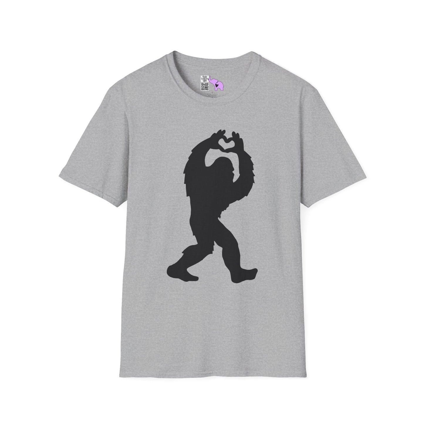 Bigfoot Loves You Adult T-shirt