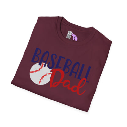 Baseball Dad Adult T-shirt