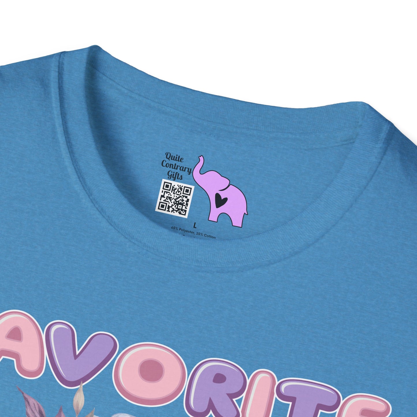 Favorite Auntie Skull Purple/Pink T-shirt