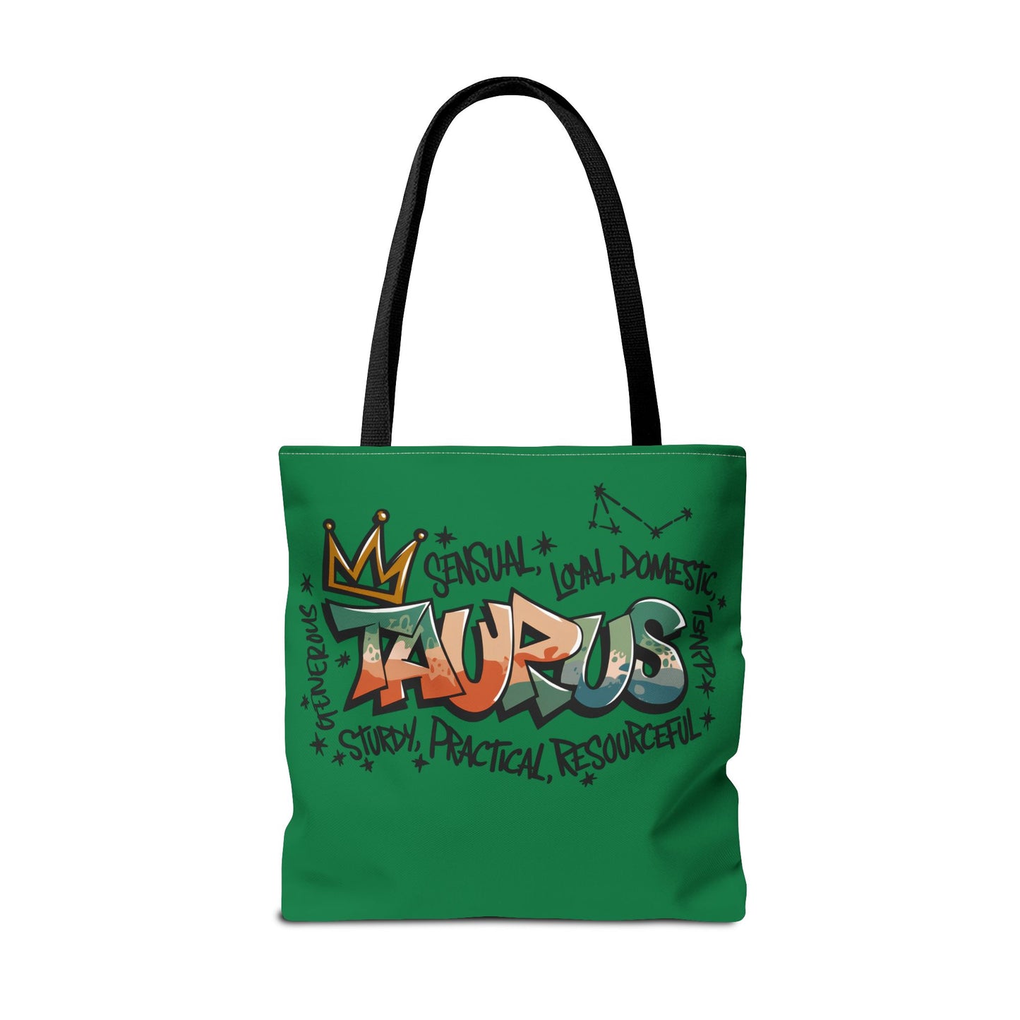 Taurus Street Art Canvas Tote Bag