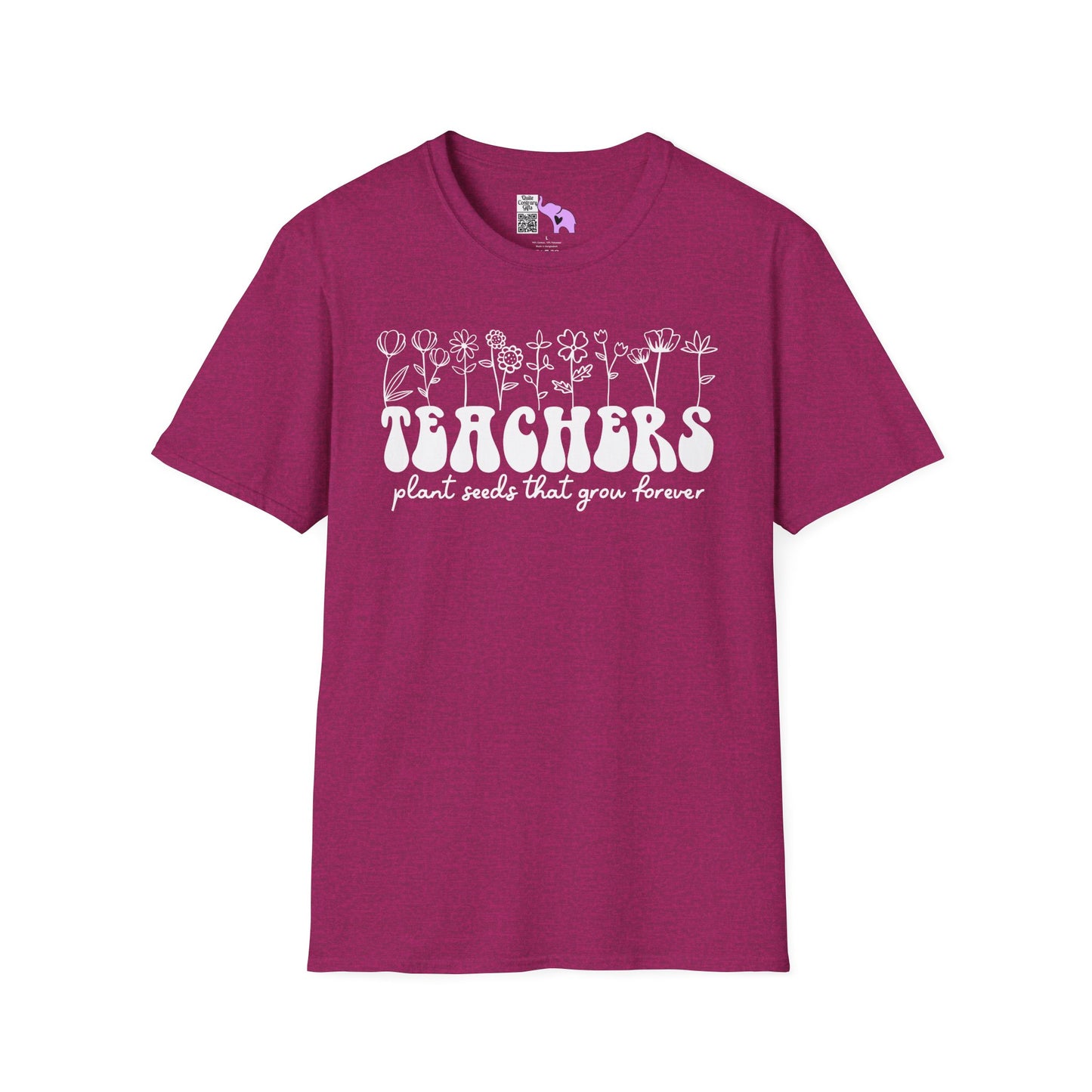 Teachers Plant Seeds That Grow Forever Adult T-shirt