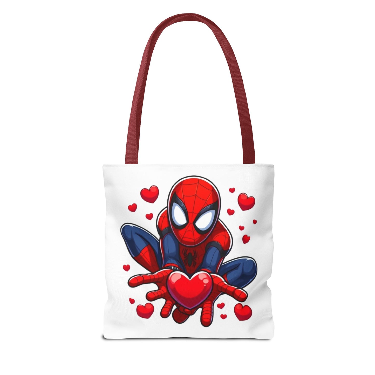 Valentines Spiderman Tote Bag