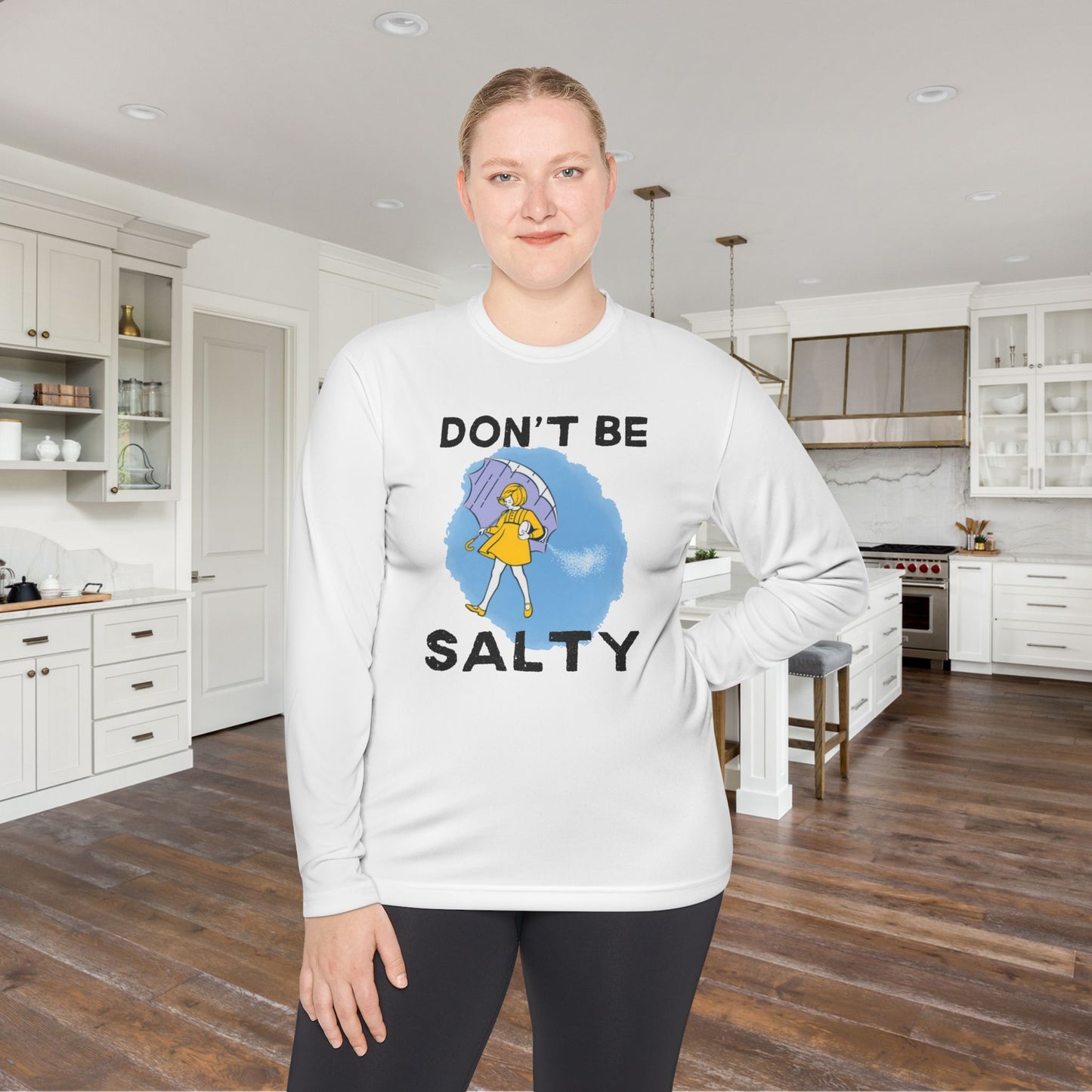 Don't Be Salty Unisex Lightweight Long Sleeve Tee