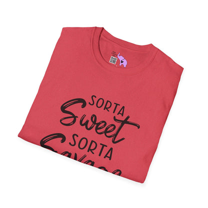 Sorta Sweet Sorta Savage Adult T-shirt