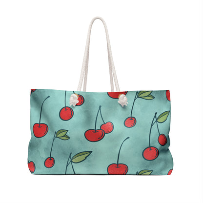Cherry Jubilee Weekender Bag