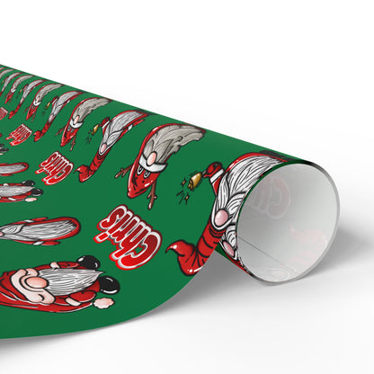 Santa Gnomes Custom Wrapping Paper (Chris)