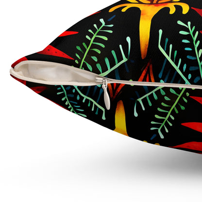 Joyful Burst Throw Pillow