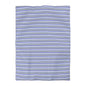 Sapphire Cairn Stripes Microfiber Duvet Cover