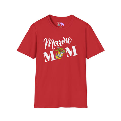 Marine Mom Adult T-shirt