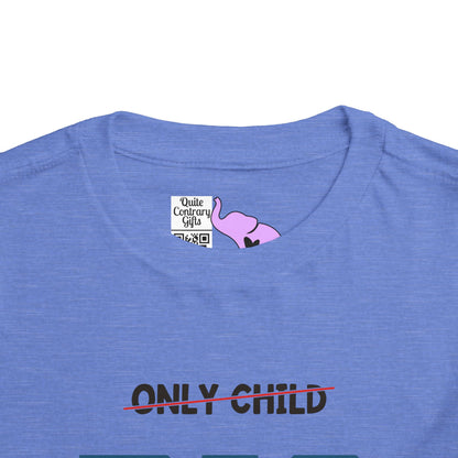 Promoted to Big Brother from Only Child Toddler Tee