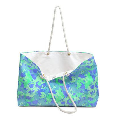 Glacier Grove Camo Weekender Bag
