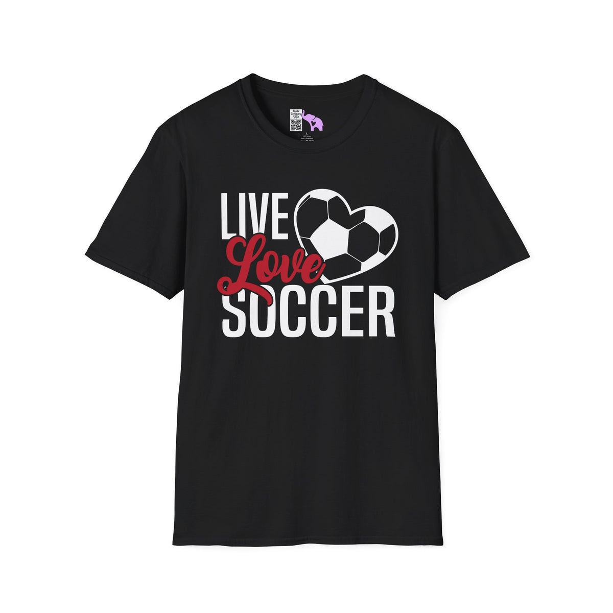 Live Love Soccer Adult T-shirt