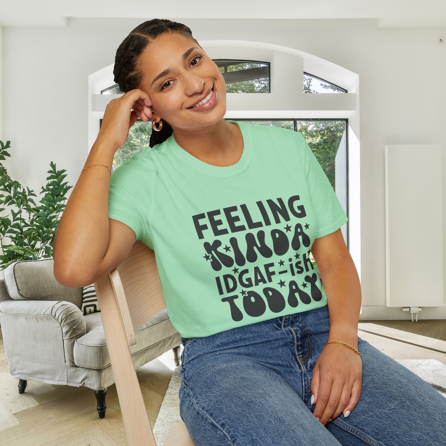 Feeling Kinda IDGAF-ish Today Adult T-shirt