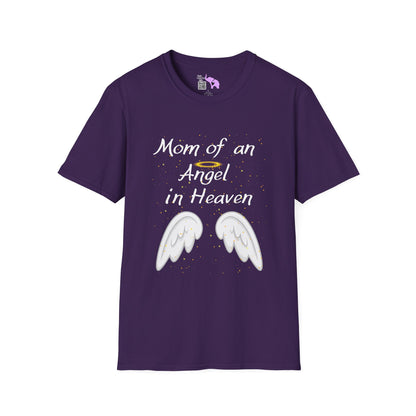Mom of an Angel in Heaven Adult T-shirt
