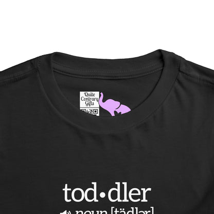 Funny Toddler Definition Toddler Tee