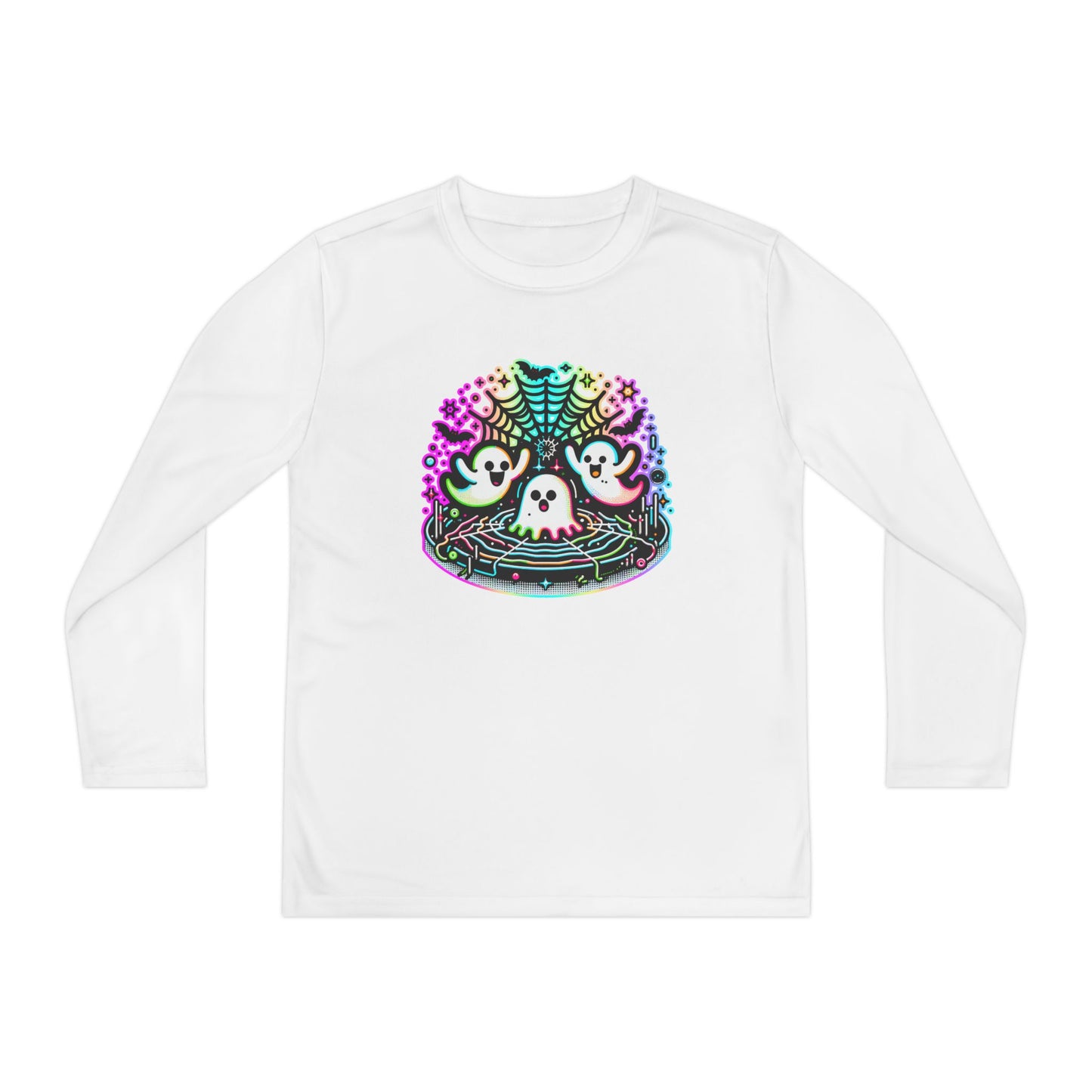 Neon Boo Youth Long Sleeve Tee