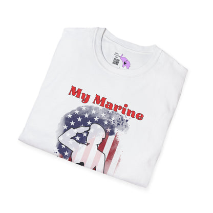 My Marine My Daughter (Dad) Adult T-shirt