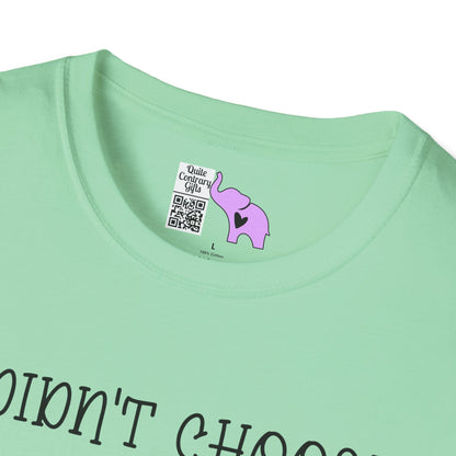 I Didn't Choose The Crazy Cat Lady Life, It Chose Me Adult T-shirt