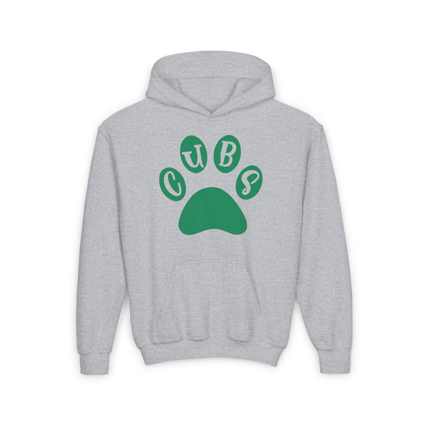Brenham Cub Tracks Youth Heavy Blend Hoodie