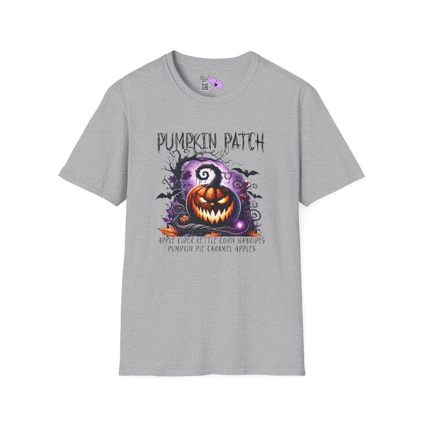 Spooky Pumpkin Patch Adult T-shirt