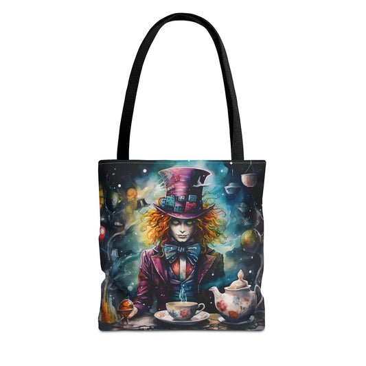 Mad Hatter Canvas Tote Bag