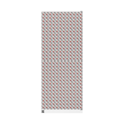 Crimson in the Snow Wrapping Paper