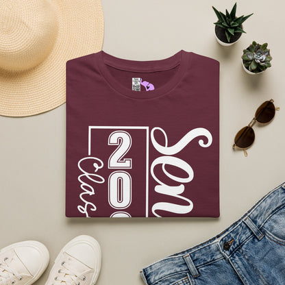 Vertical Class of 2027 Senior Adult T-shirt