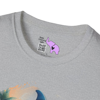 Tropical Dolphin Adult T-shirt