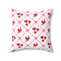 Cupid’s Lattice Throw Pillow