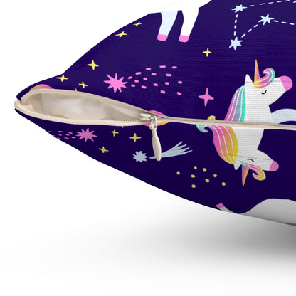 Unicorniverse Throw Pillow