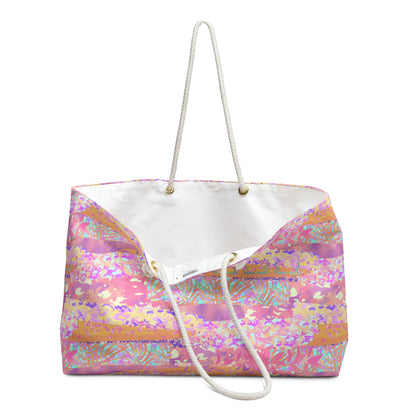 Wild Tropic Collage Weekender Bag