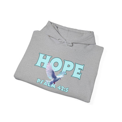 HOPE Psalm 42:5 Heavy Blend™ Hooded Sweatshirt
