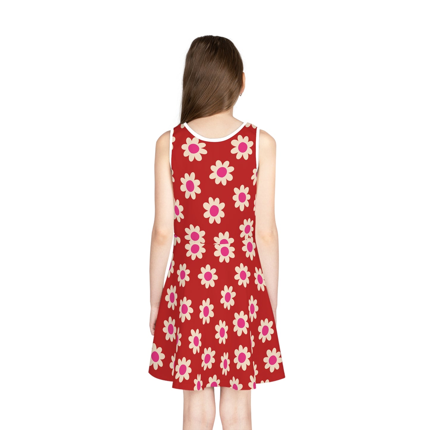 Cupid's Garden Girls' Sleeveless Sundress